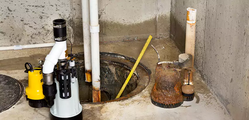 Installing Sump Pump in Finished Basement in North Royalton, OH