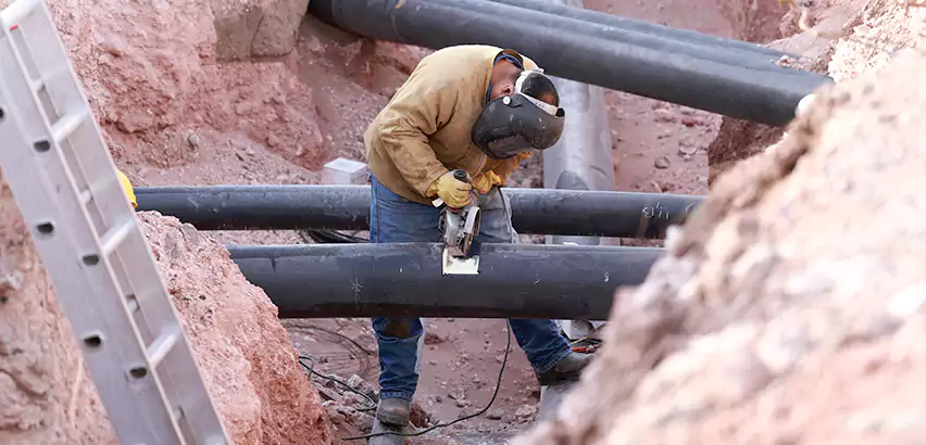 Water Line Replacement in North Royalton